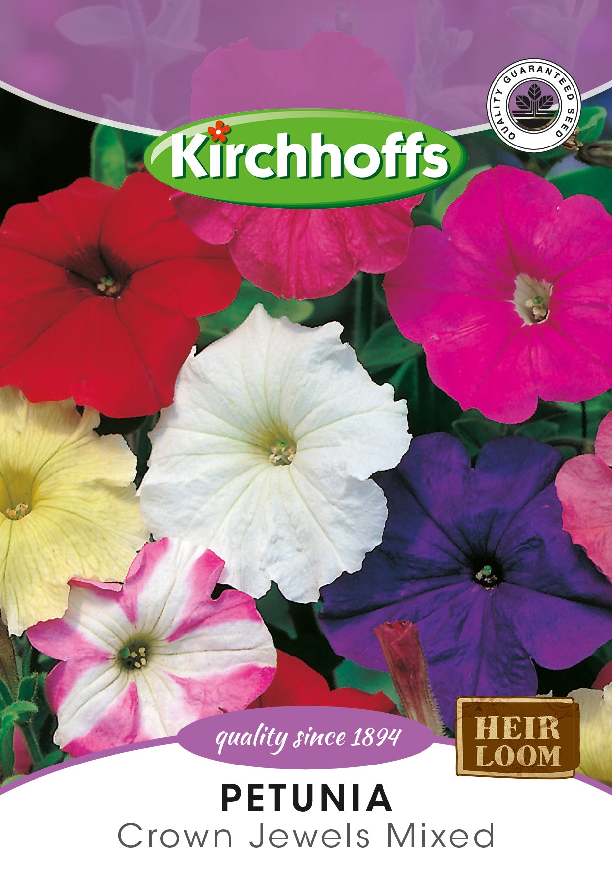 Petunia Crown Jewels Mix Seed