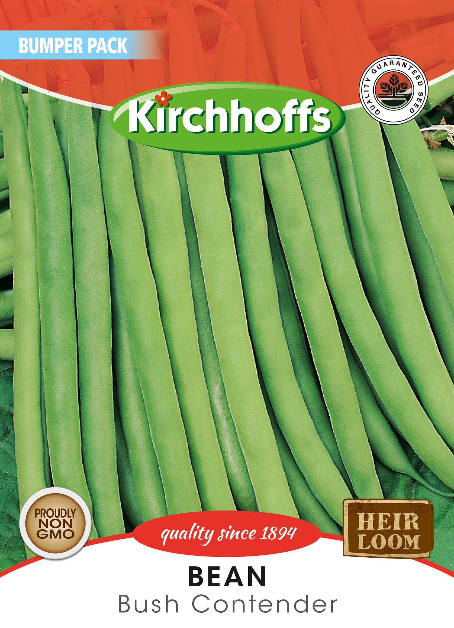 Beans Bush Contender (Bush Variety) Seed