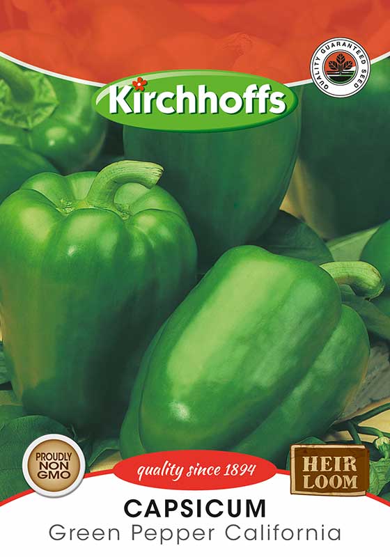 Capsicum Green Pepper Californ