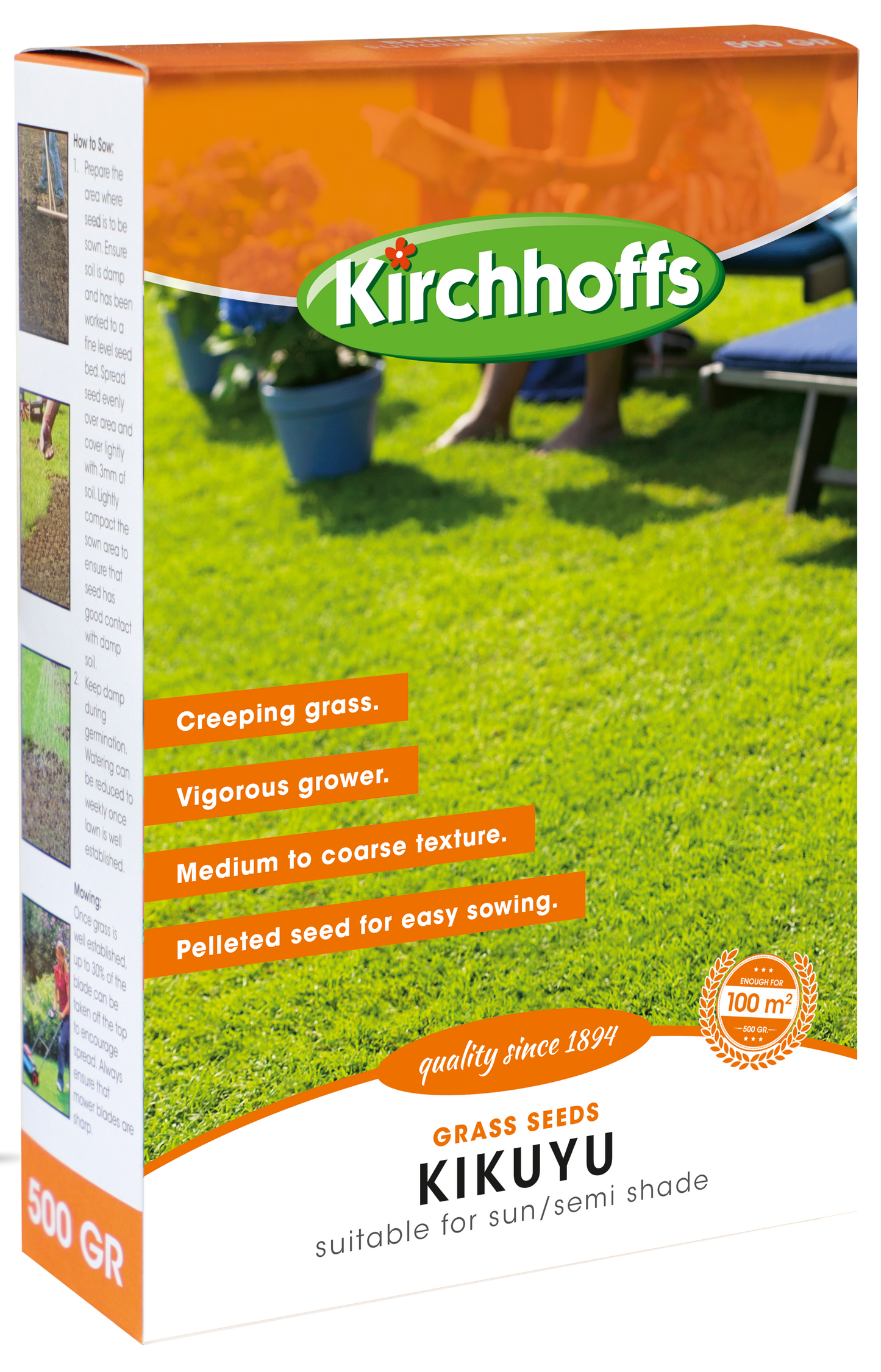 Kikuyu Whittet Lawn Seed