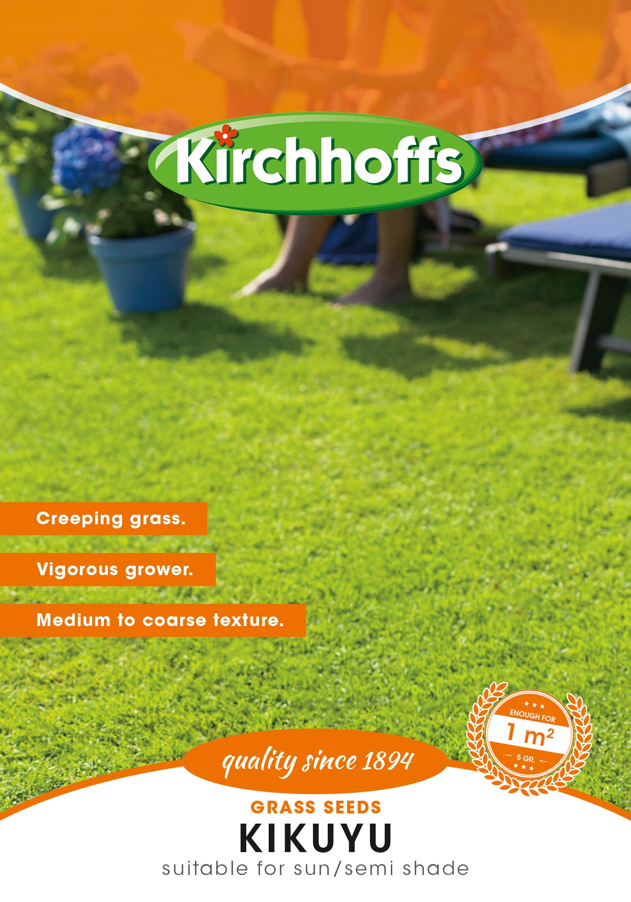 Kikuyu Whittet Lawn Seed