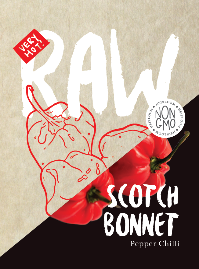 Capsicum Scotch Bonnet Red Seed