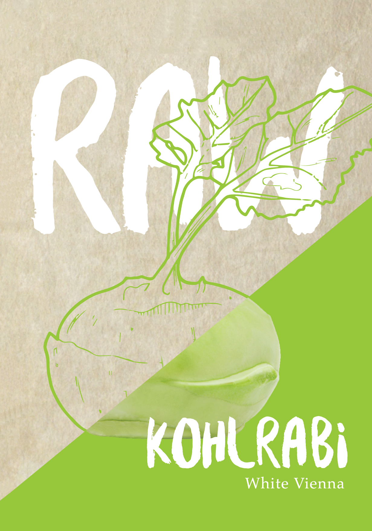 Kohlrabi White Vienna Seed
