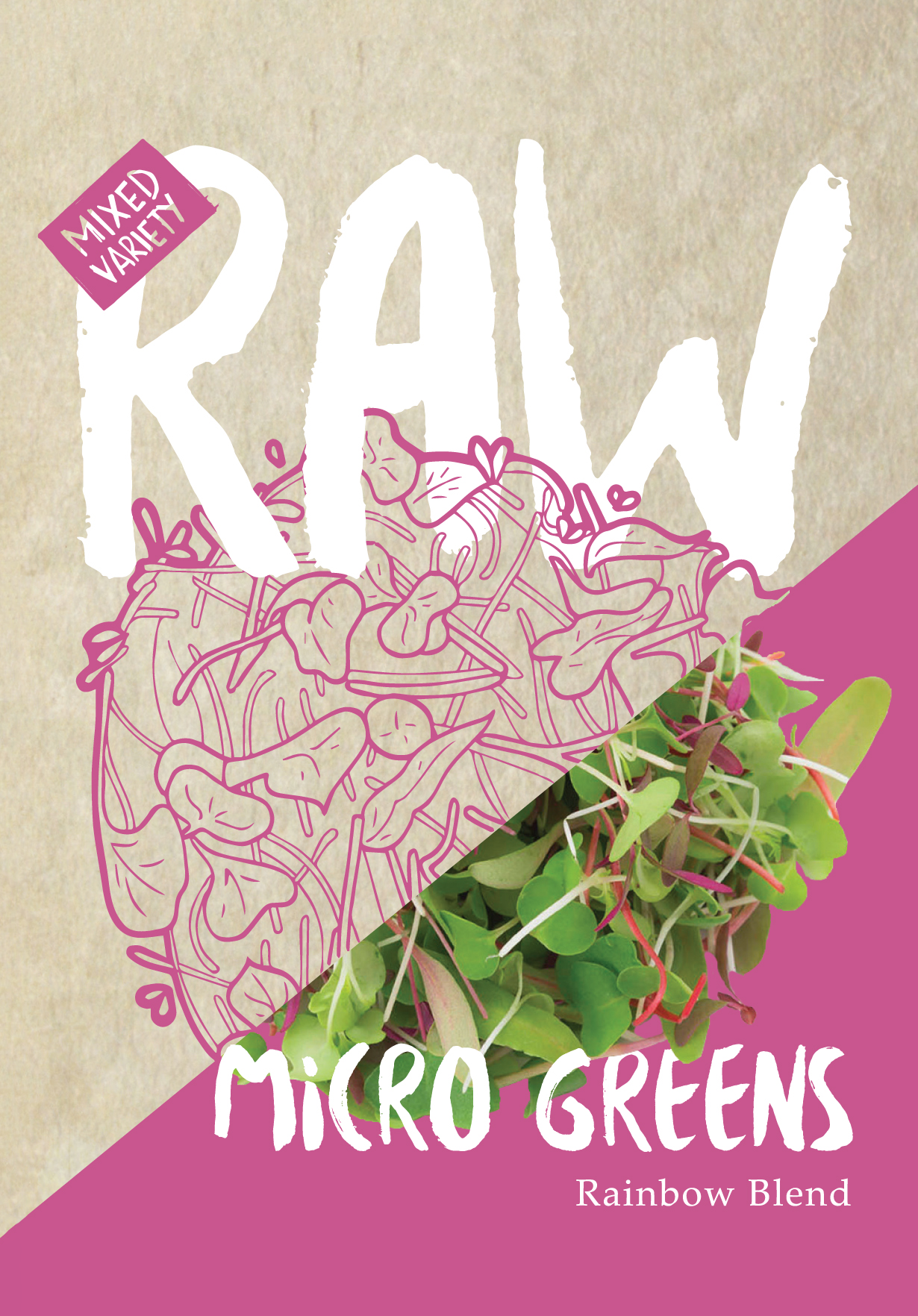 Microgreens Rainbow Blend Seed