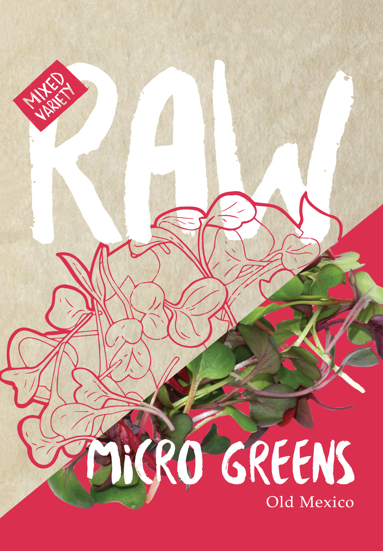 Microgreens Old Mexico Mix Seed