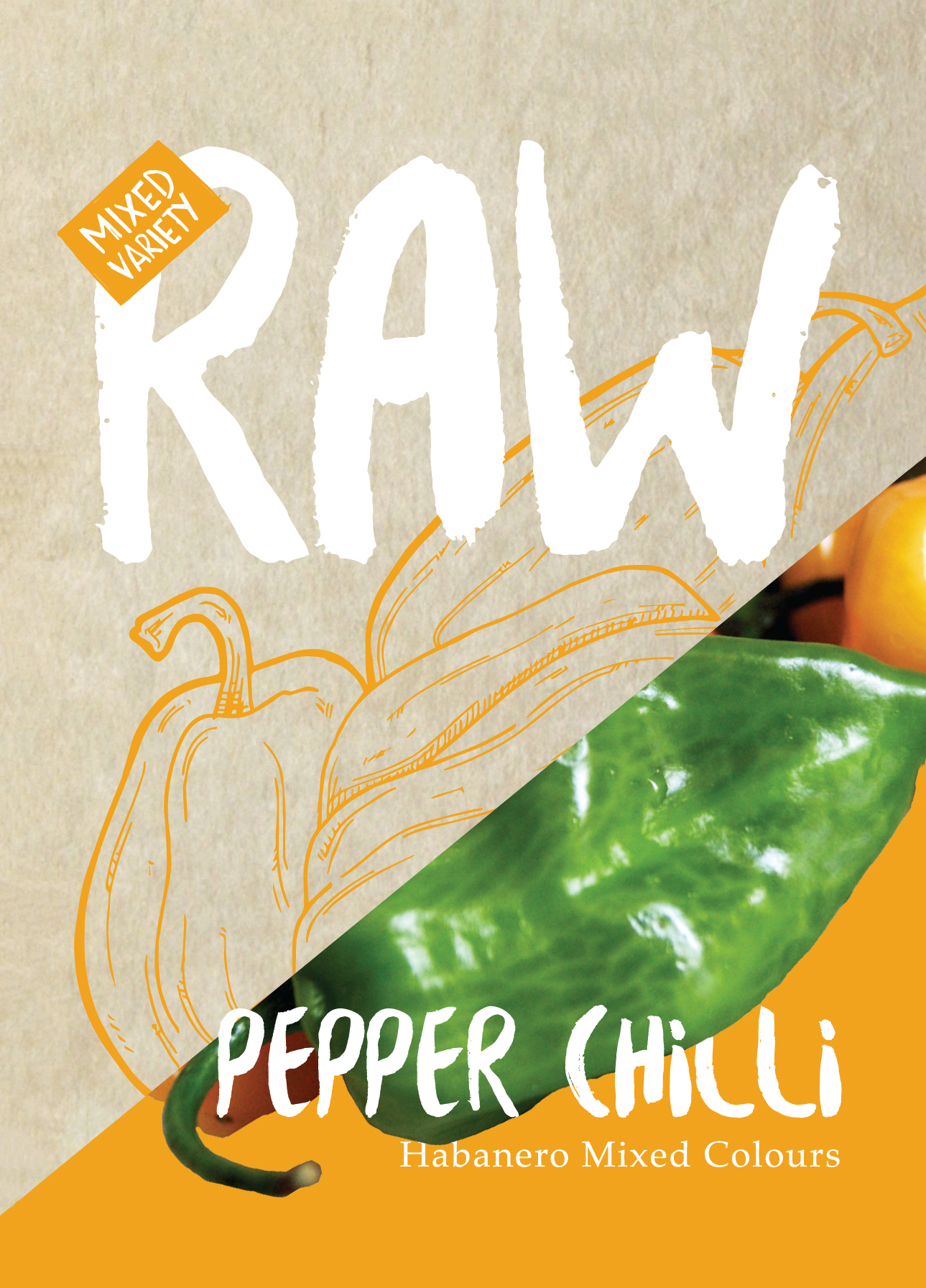 Capsicum Habanero Mixed Seed