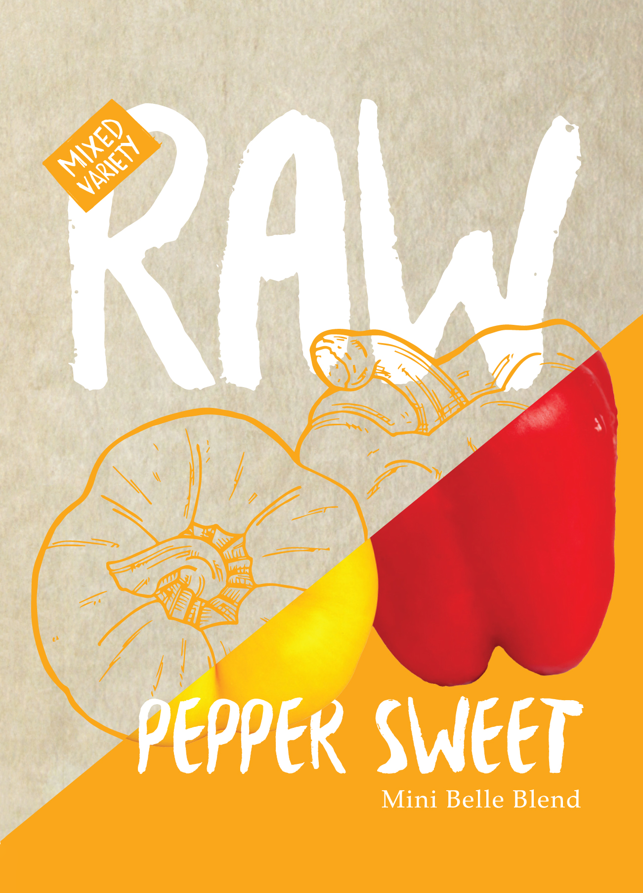 Capsicum Mini Belle Mixed Seed