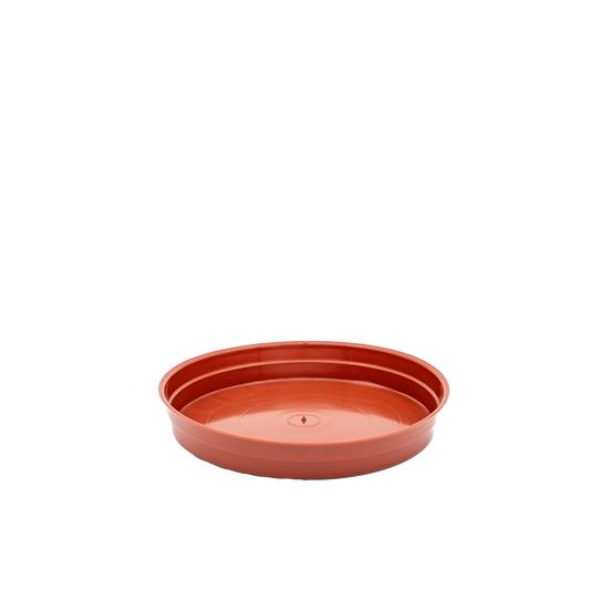 Plastic Pot Saucer - Terracotta