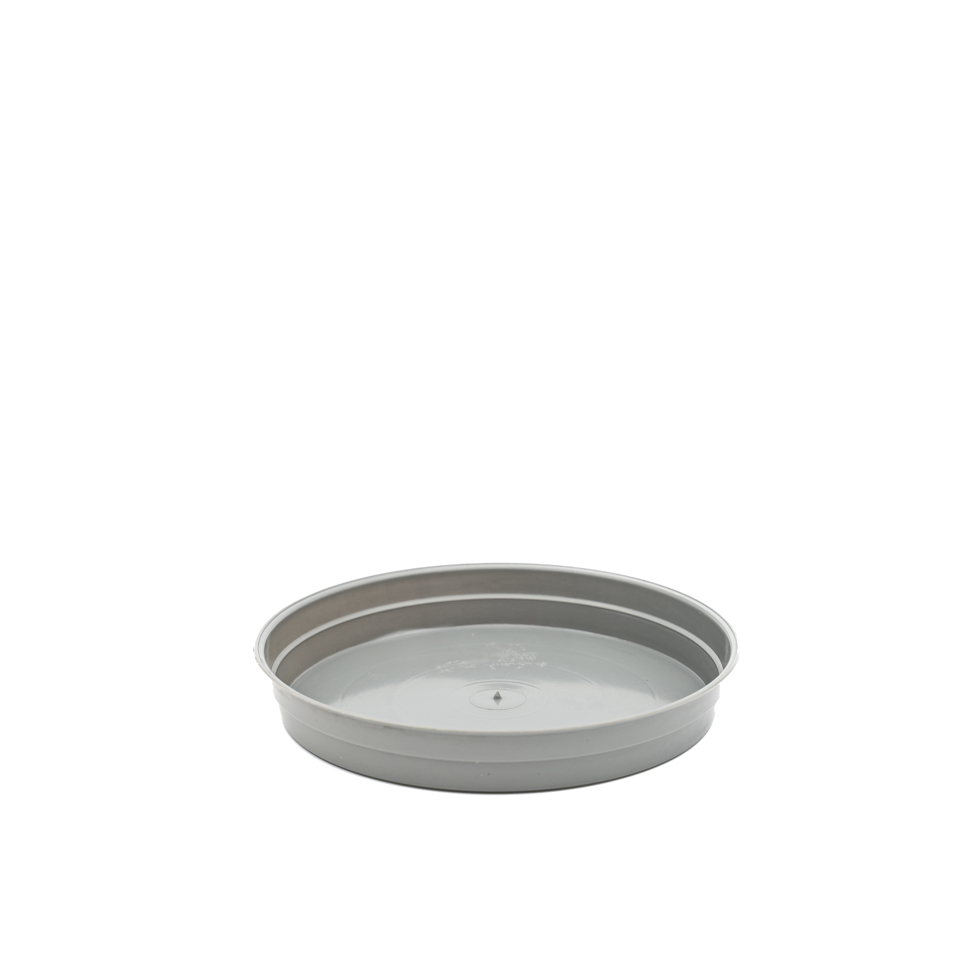 Plastic Pot Saucer - Grey