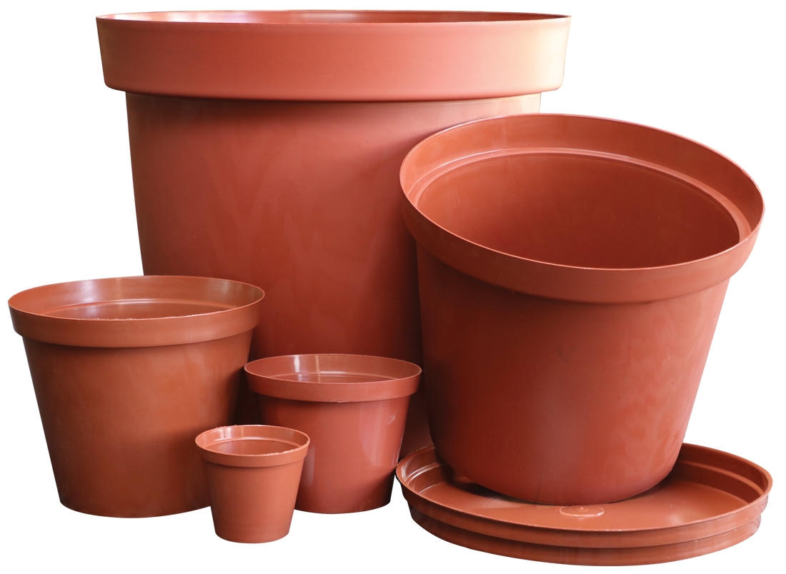 Plastic Pot Terracotta