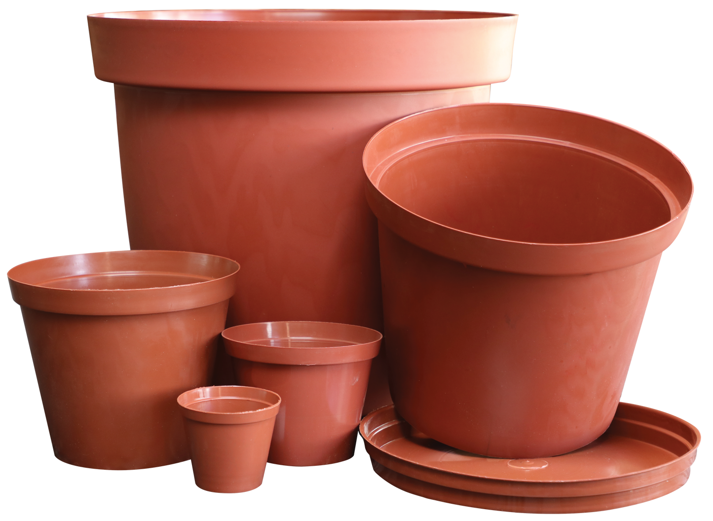 Plastic Pot - Terracotta - assorted sizes